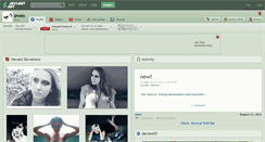 Desktop Screenshot of ewes.deviantart.com