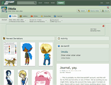 Tablet Screenshot of ottolla.deviantart.com