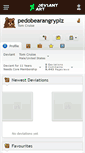 Mobile Screenshot of pedobearangryplz.deviantart.com
