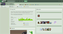 Desktop Screenshot of pixel-creations.deviantart.com
