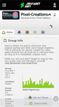 Mobile Screenshot of pixel-creations.deviantart.com
