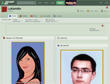 Tablet Screenshot of lordandre.deviantart.com