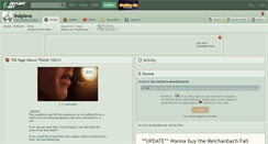 Desktop Screenshot of lndylove.deviantart.com