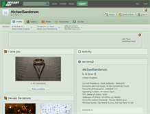 Tablet Screenshot of michaelsanderson.deviantart.com