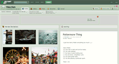 Desktop Screenshot of poke-rain.deviantart.com