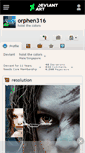 Mobile Screenshot of orphen316.deviantart.com