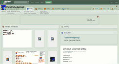 Desktop Screenshot of flarethehedgehog2.deviantart.com