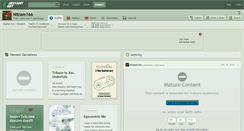 Desktop Screenshot of nitram166.deviantart.com