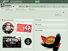 Tablet Screenshot of joscoro.deviantart.com