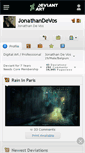 Mobile Screenshot of jonathandevos.deviantart.com