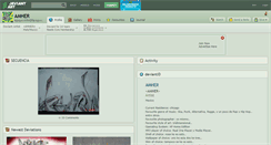Desktop Screenshot of amher.deviantart.com
