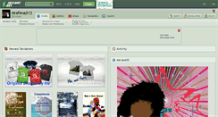 Desktop Screenshot of mrsfena313.deviantart.com