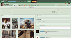 Desktop Screenshot of lordlouis.deviantart.com