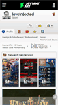 Mobile Screenshot of loveinjected.deviantart.com