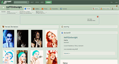 Desktop Screenshot of kaffeinthenight.deviantart.com