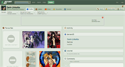 Desktop Screenshot of dark-linkette.deviantart.com