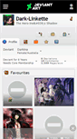 Mobile Screenshot of dark-linkette.deviantart.com