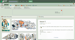 Desktop Screenshot of janinaz.deviantart.com