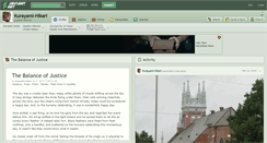 Desktop Screenshot of kurayami-hikari.deviantart.com