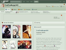 Tablet Screenshot of fredfredburger009.deviantart.com