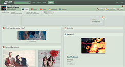 Desktop Screenshot of bashfuldanni.deviantart.com