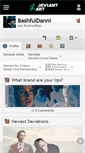 Mobile Screenshot of bashfuldanni.deviantart.com