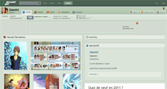 Desktop Screenshot of giamini.deviantart.com