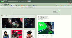 Desktop Screenshot of c-clancy.deviantart.com