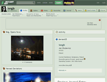 Tablet Screenshot of longjb.deviantart.com