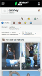 Mobile Screenshot of catshey.deviantart.com