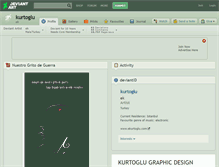Tablet Screenshot of kurtoglu.deviantart.com