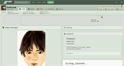 Desktop Screenshot of emmsyink.deviantart.com