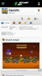 Mobile Screenshot of caccoxl.deviantart.com