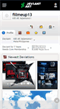 Mobile Screenshot of fillmeup13.deviantart.com