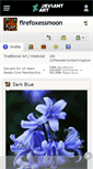 Mobile Screenshot of firefoxessmoon.deviantart.com