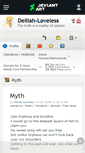 Mobile Screenshot of delilah-loveless.deviantart.com
