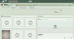 Desktop Screenshot of penya.deviantart.com
