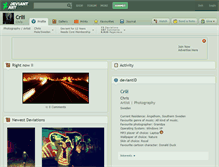Tablet Screenshot of crili.deviantart.com