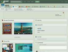 Tablet Screenshot of niji2ji.deviantart.com