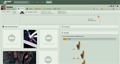 Desktop Screenshot of nadael.deviantart.com