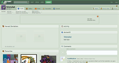 Desktop Screenshot of felonykat.deviantart.com
