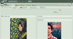 Desktop Screenshot of mhsh.deviantart.com