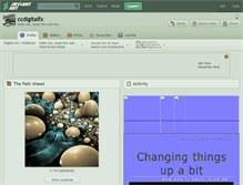 Tablet Screenshot of ccdigitalfx.deviantart.com