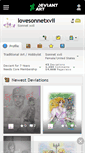 Mobile Screenshot of lovesonnetxvii.deviantart.com