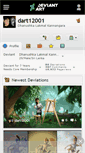 Mobile Screenshot of dart12001.deviantart.com