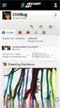Mobile Screenshot of chilibug.deviantart.com