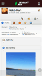 Mobile Screenshot of neko-man.deviantart.com