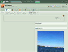 Tablet Screenshot of neko-man.deviantart.com