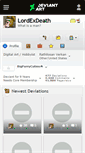 Mobile Screenshot of lordexdeath.deviantart.com