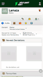 Mobile Screenshot of lamaza.deviantart.com
